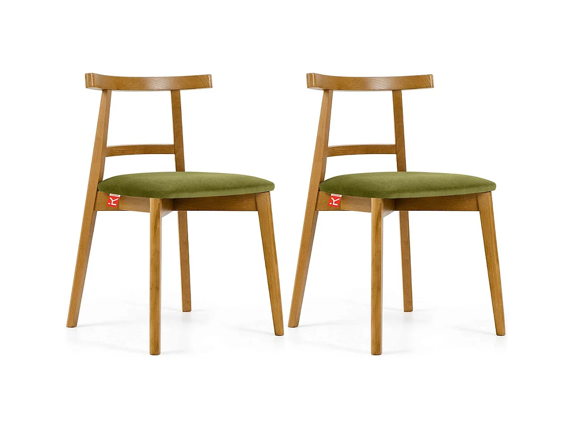 Chaises capitonnées VINIS (lot de 2)