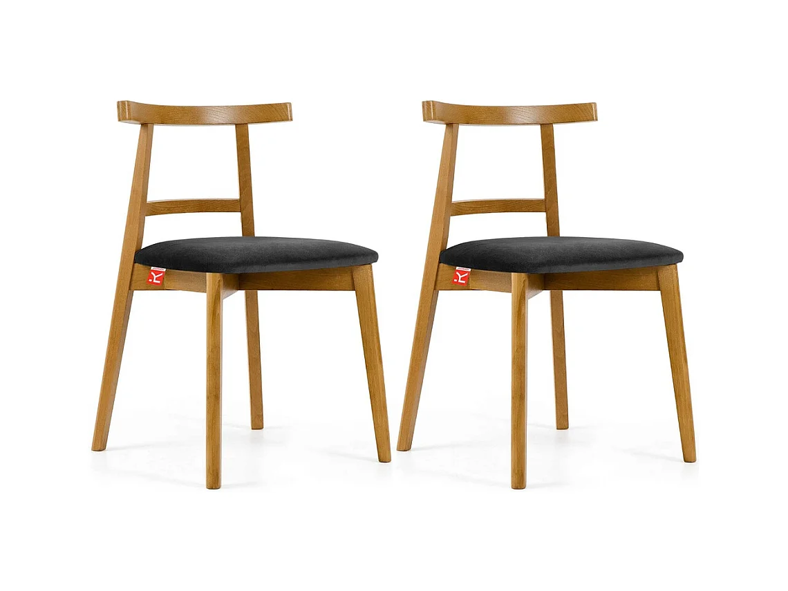 Chaises capitonnées VINIS (lot de 2)