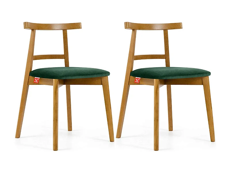 Chaises capitonnées VINIS (lot de 2)