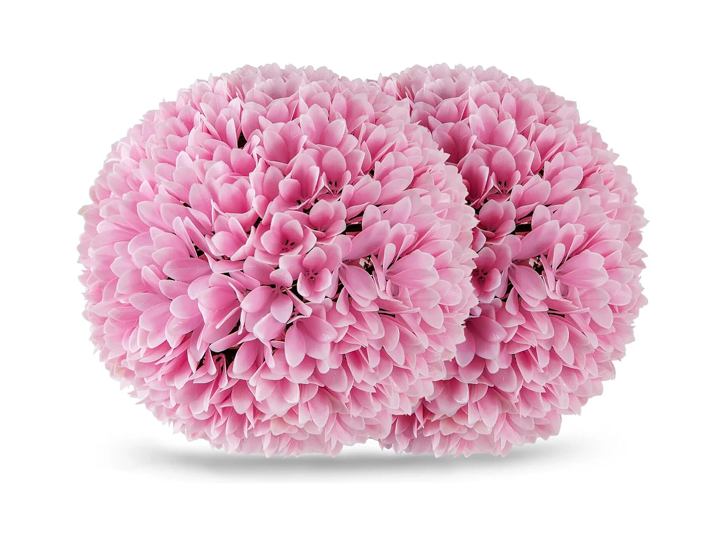 Buxusballen, 28 cm, uv-bestendig, vormgesneden, kunstplant, decoratieve plant, boekbal, kunstplant, decoratieve bolplanten voor huis, tuin, balkon, bruiloft, roze