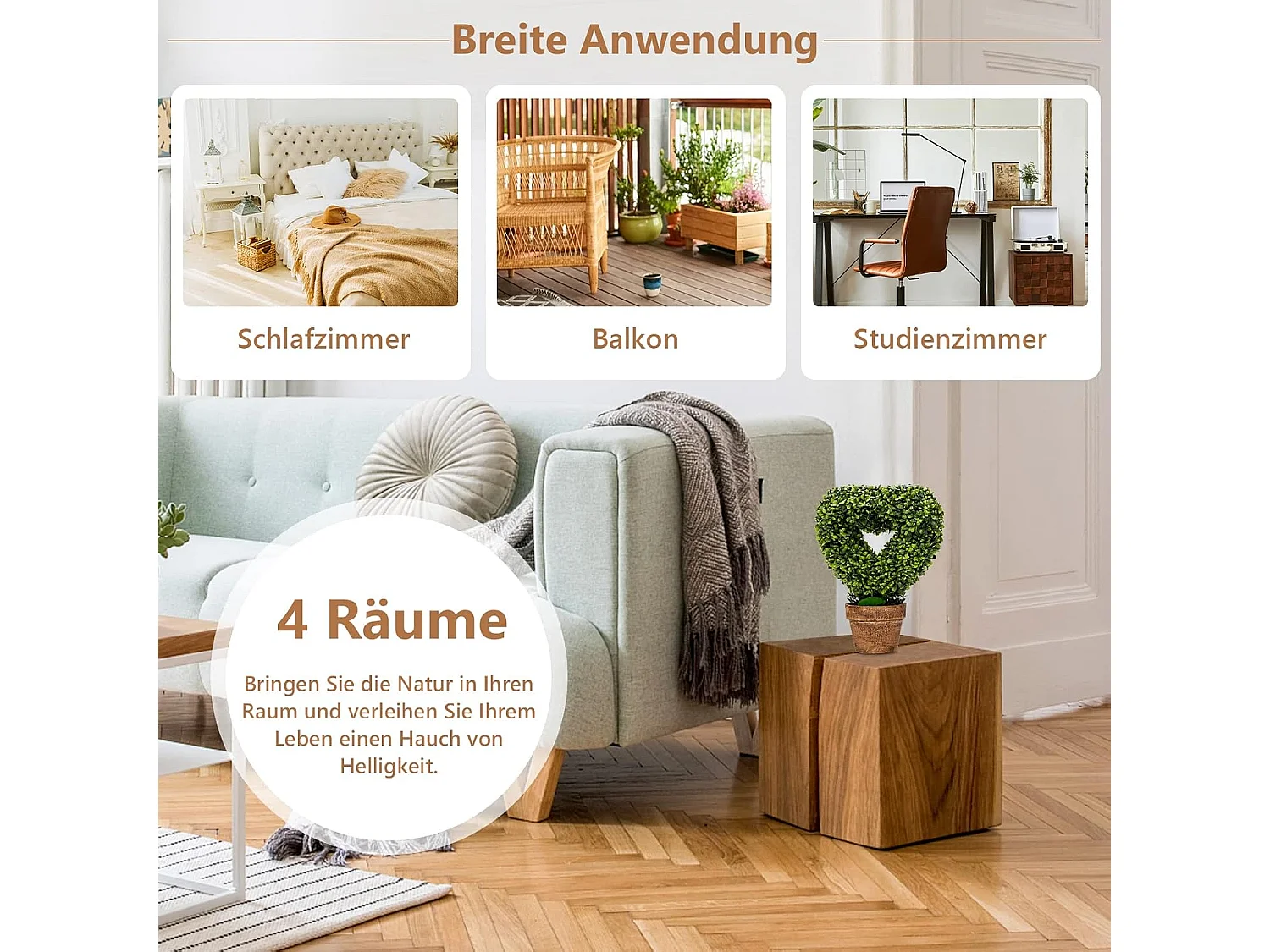 Set van 4 mini-kunstplanten in pot, 26 x 28,5 cm, mini-kunstplant in dennenappelvorm, kleine kamerplantendecoratie,tafeldecoratie, voor thuis en kantoor, groen