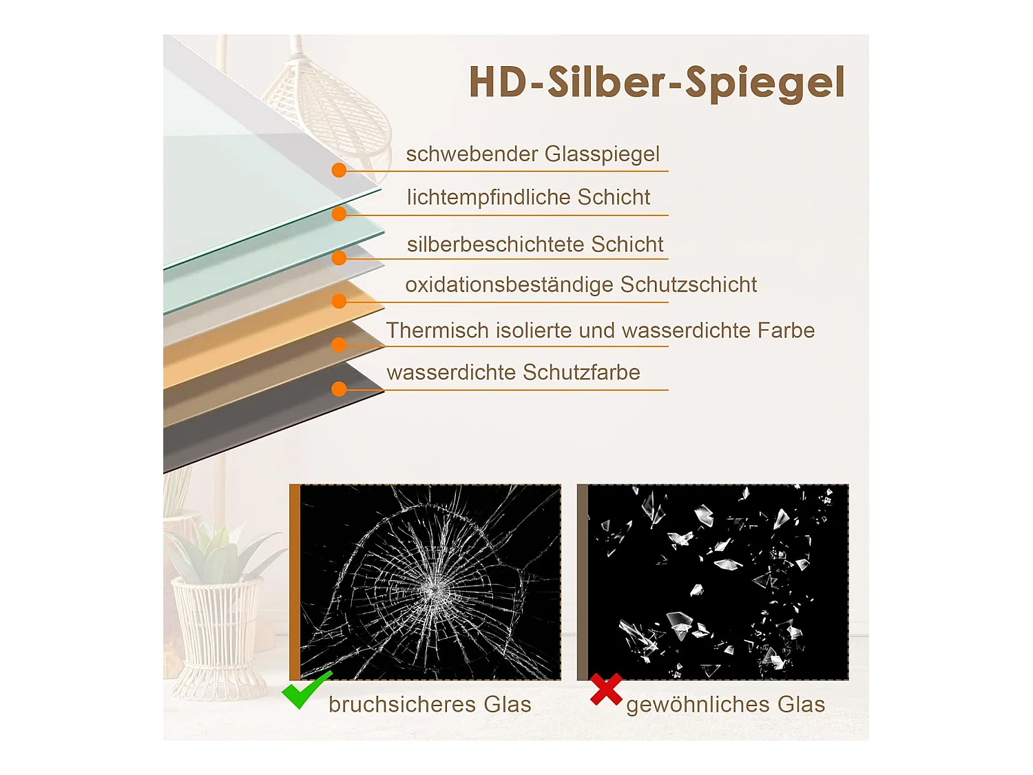 Volledige spiegel met ledverlichting, 155 x 37 cm,2-in-1 staande spiegel, wandspiegel,garderobespiegel met goudkleurig aluminium frame, voor hal,slaapkamer,TL32357