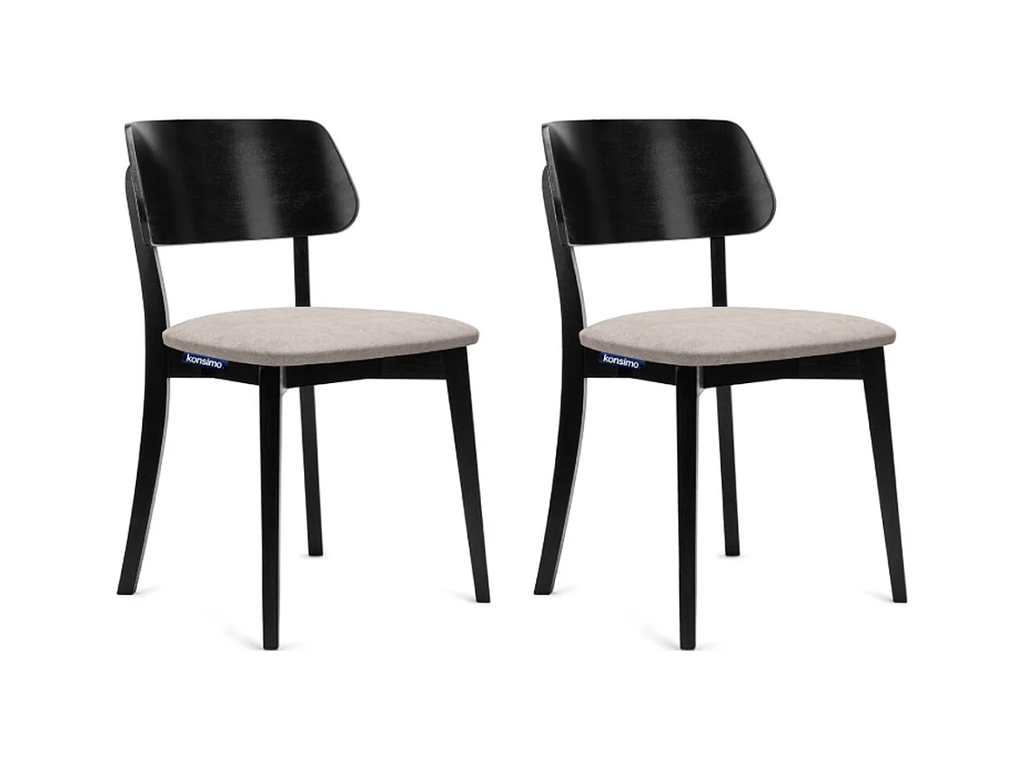 Chaises capitonnées VINIS (lot de 2)