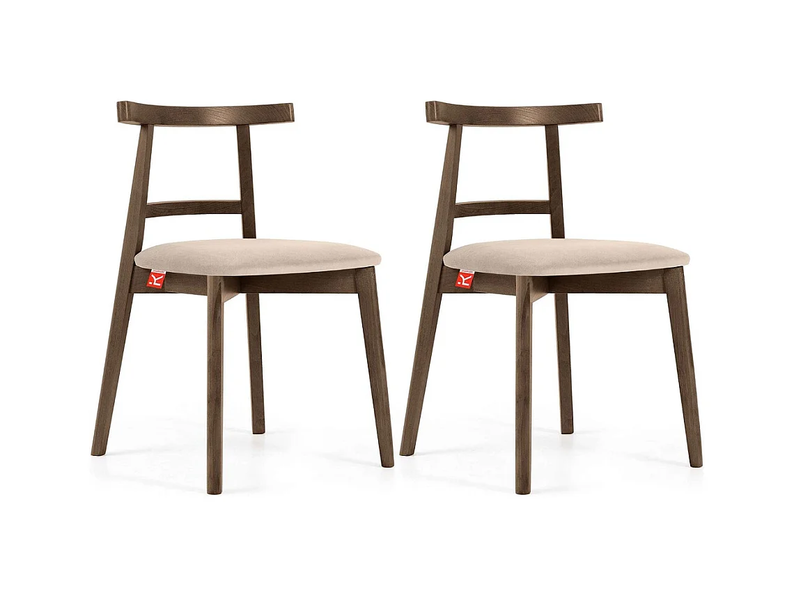 Chaises capitonnées VINIS (lot de 2)