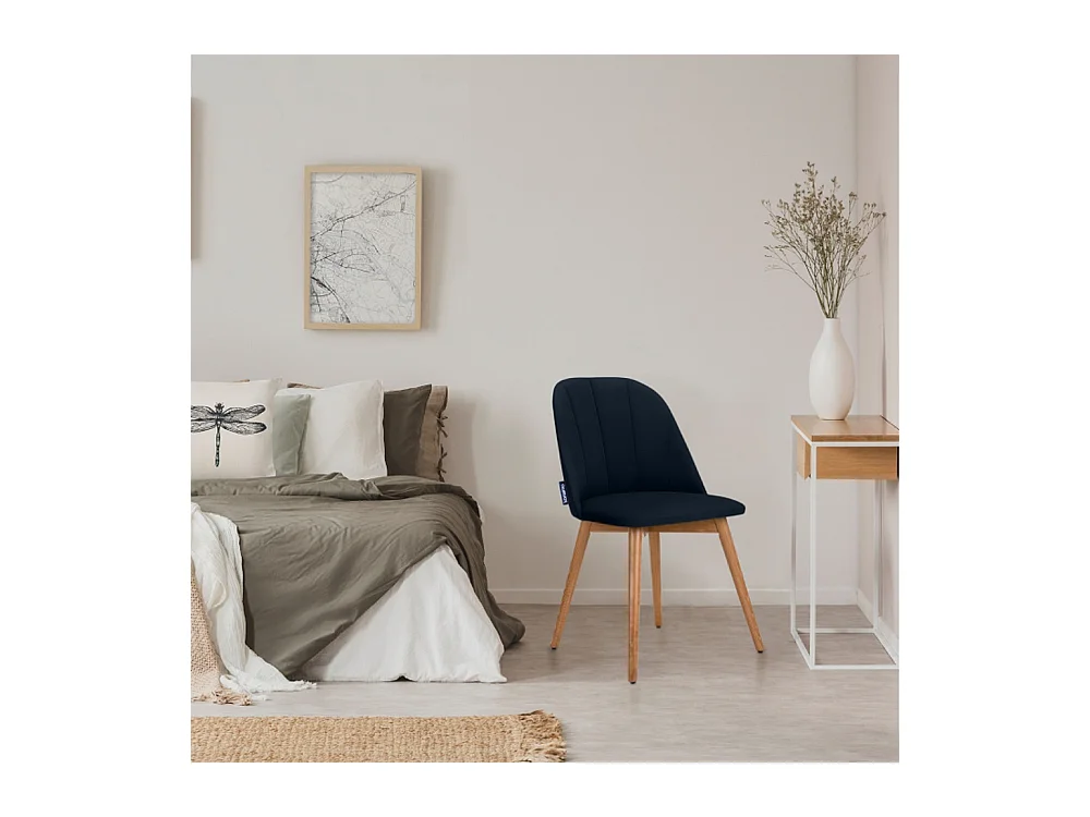 Chaises capitonnées BAKERI (lot de 2)