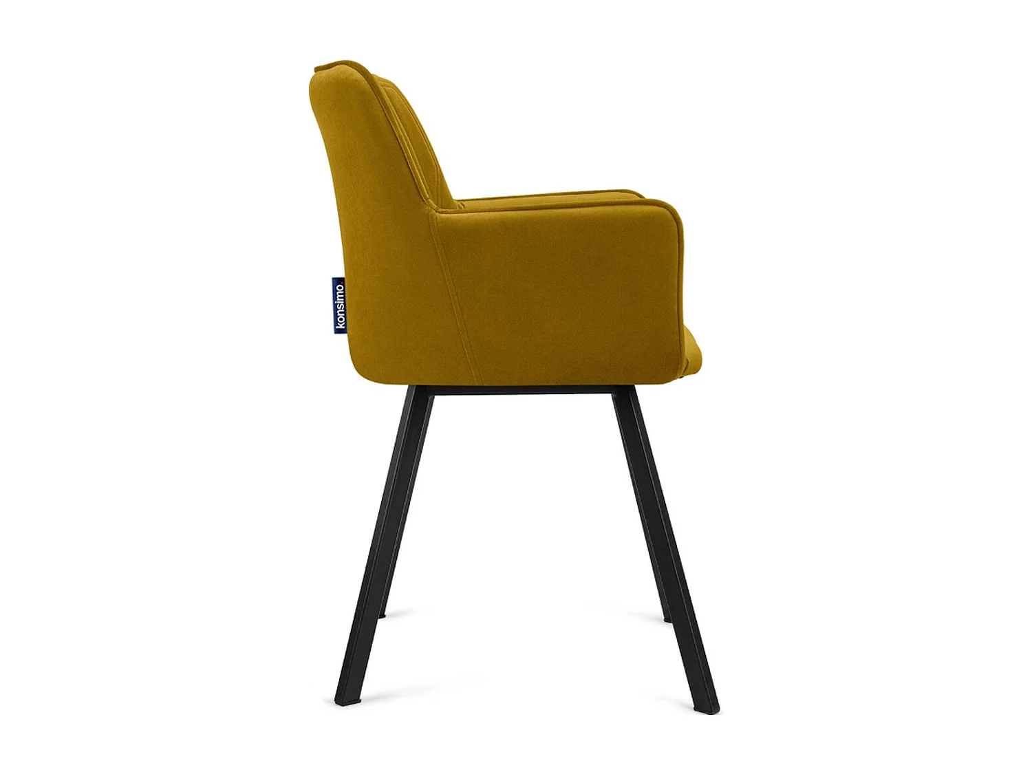 Chaises capitonnées PYRUS (lot de 2)