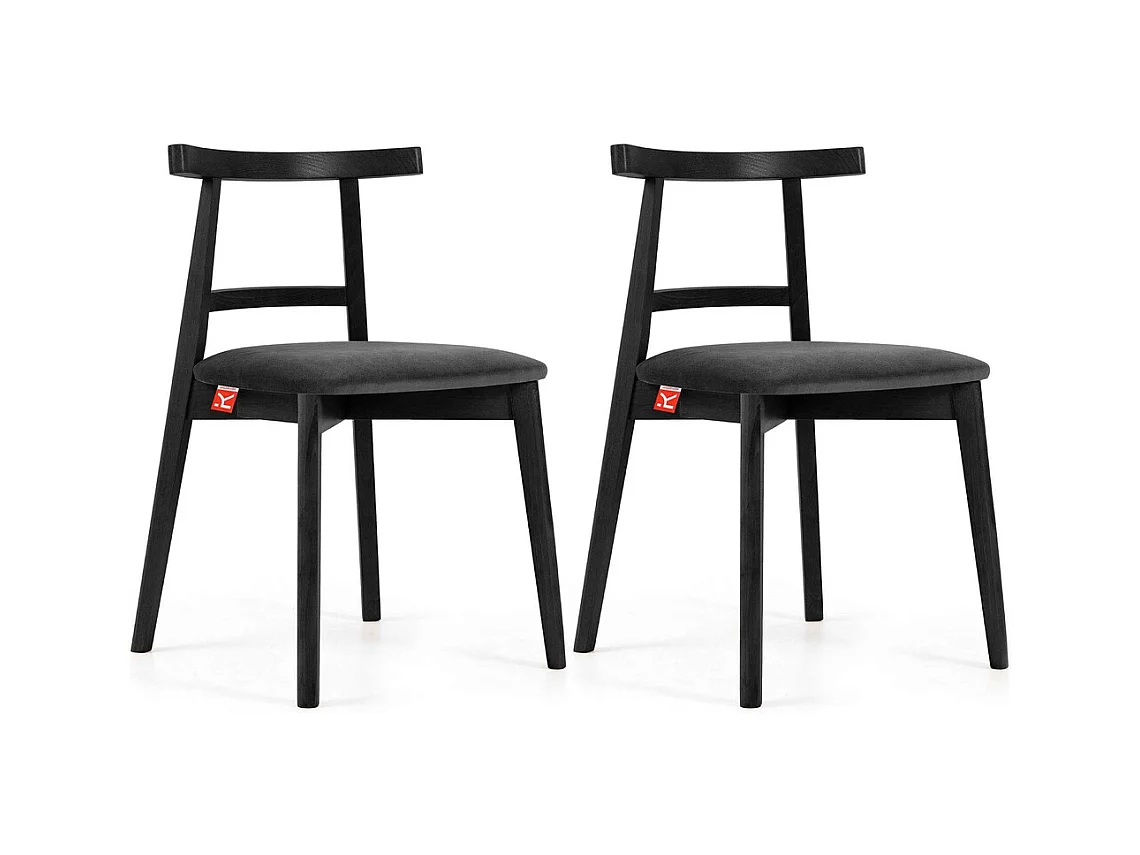 Chaises capitonnées VINIS (lot de 2)