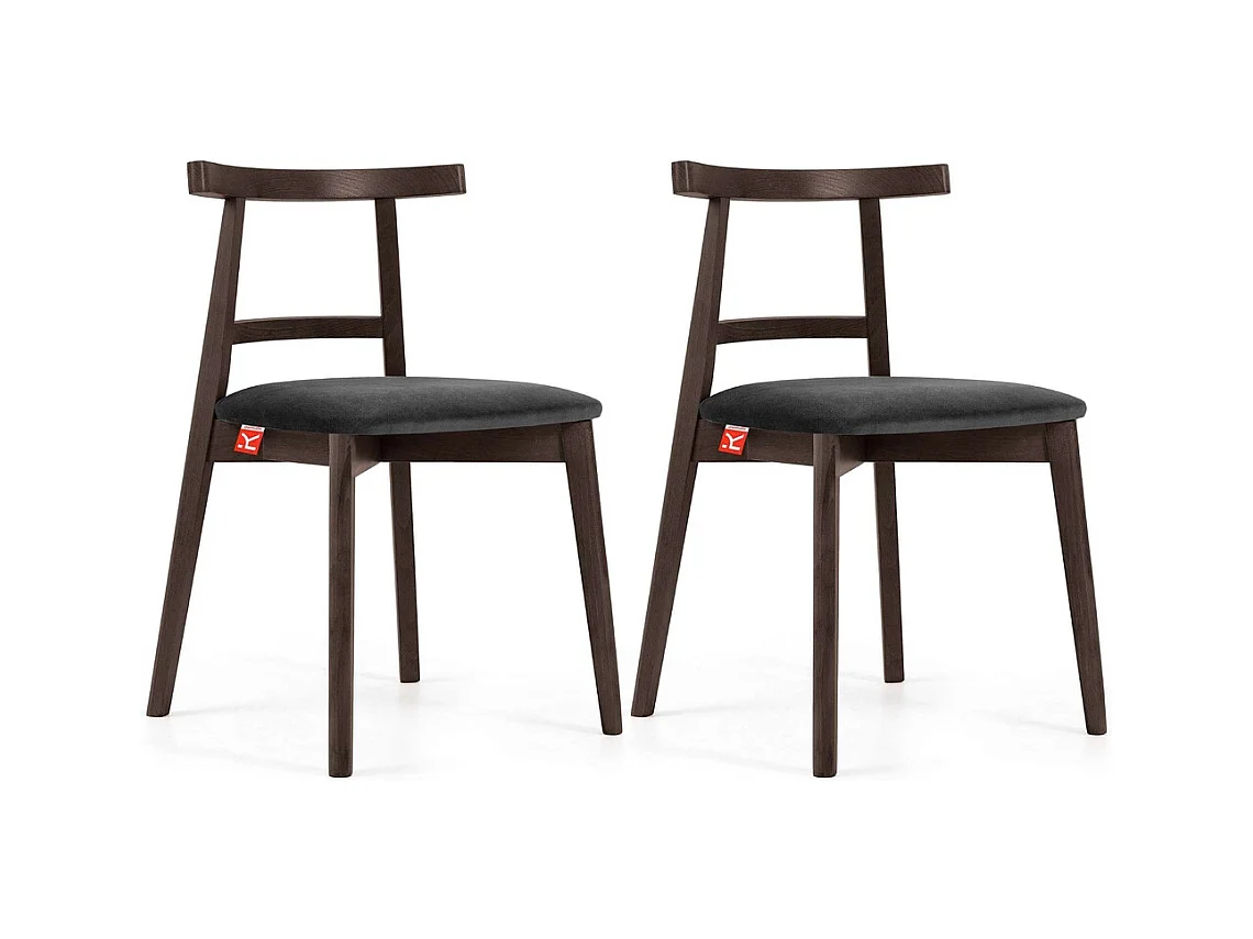 Chaises capitonnées VINIS (lot de 2)