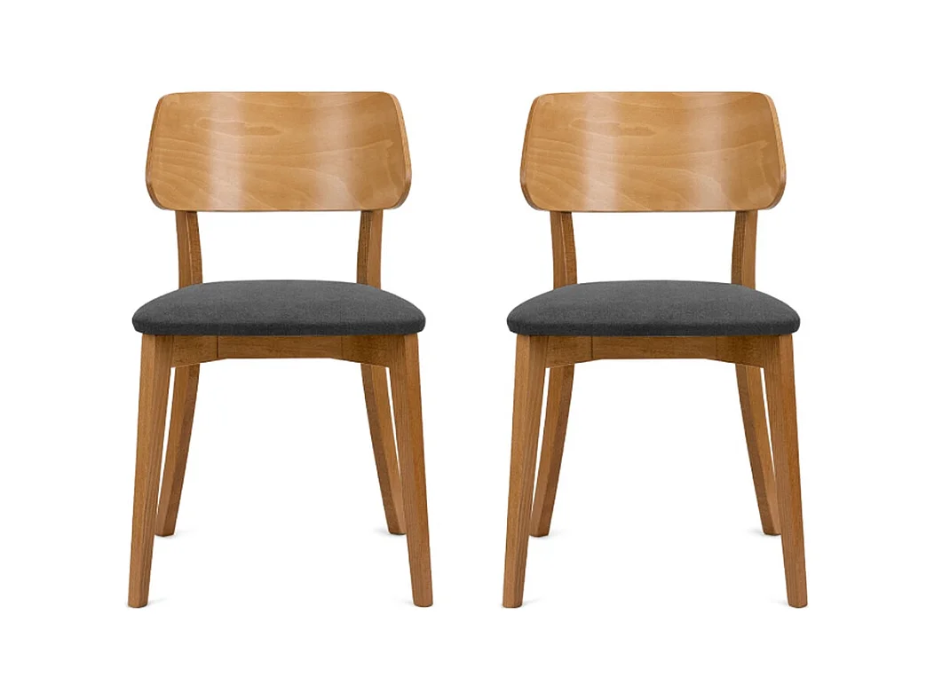 Chaises capitonnées VINIS (lot de 2)