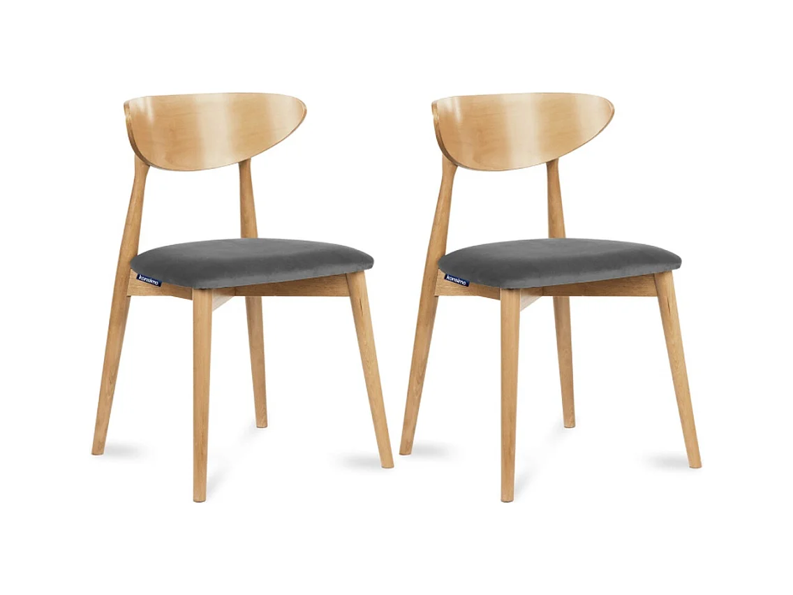 Chaise de salle à manger RABI (lot de 2)