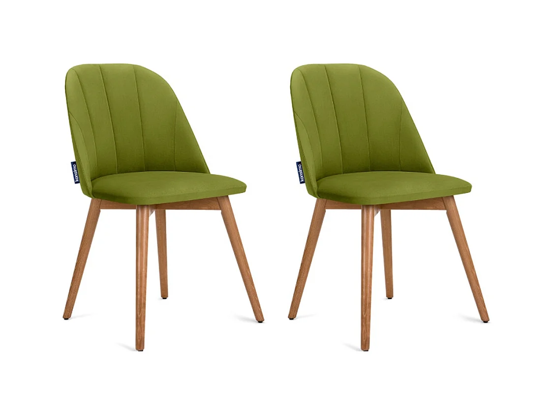 Chaises capitonnées BAKERI (lot de 2)