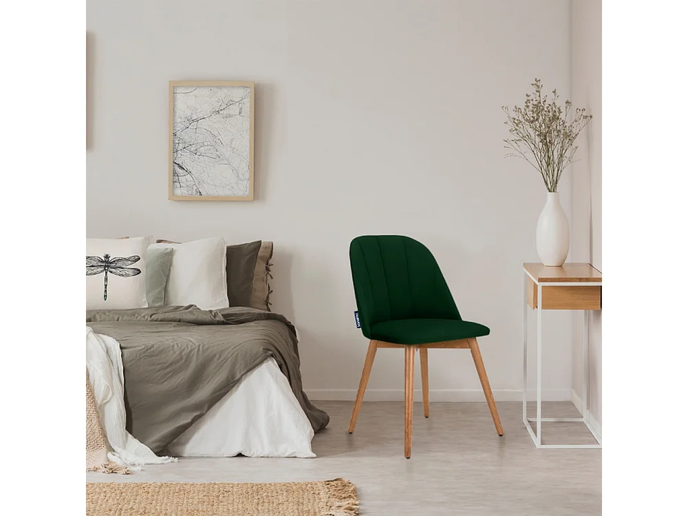 Chaises capitonnées BAKERI (lot de 2)