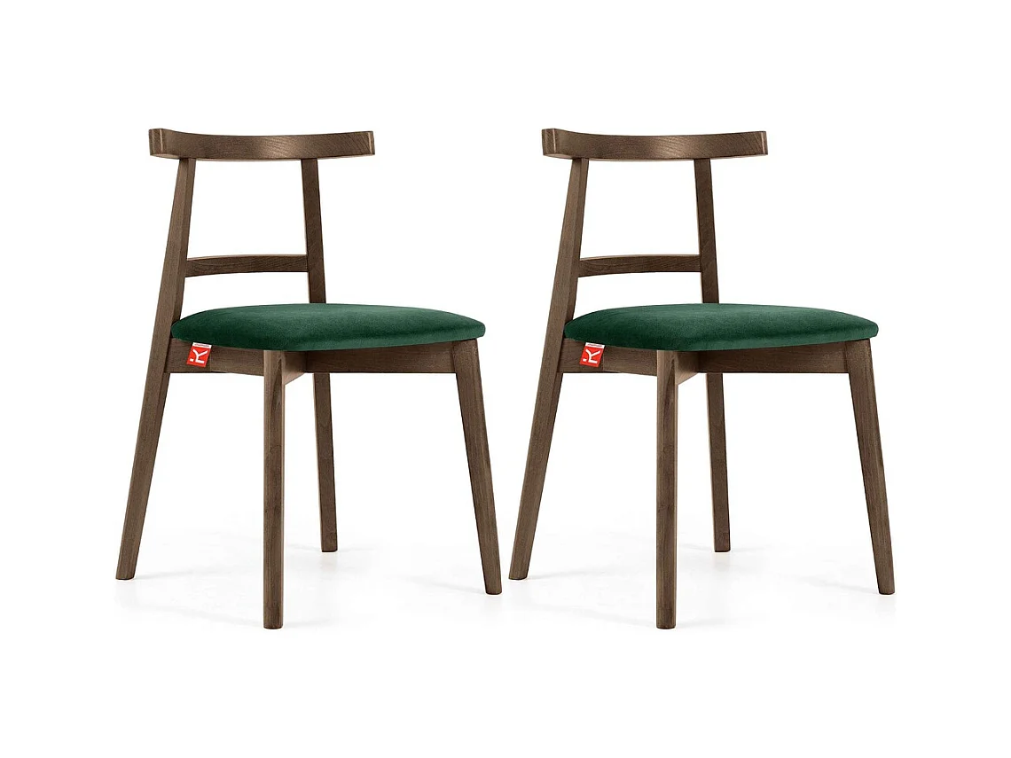 Chaises capitonnées VINIS (lot de 2)