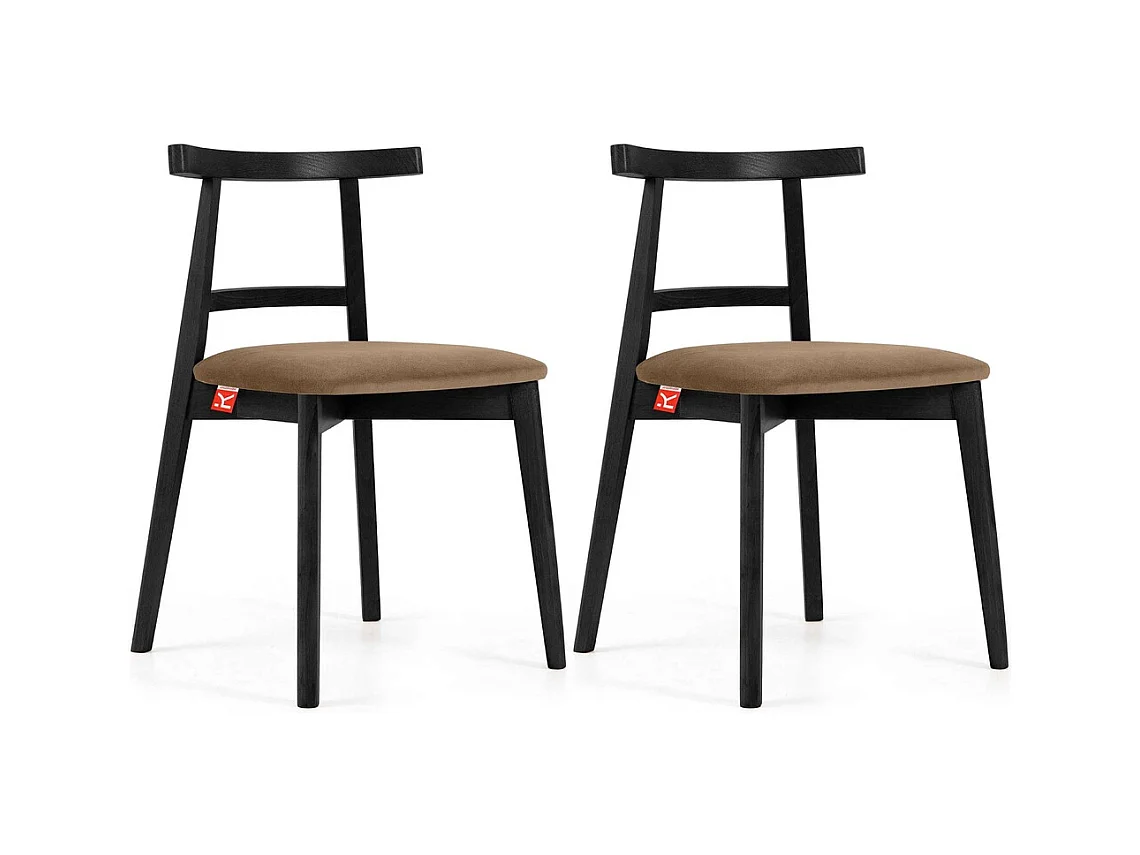 Chaises capitonnées VINIS (lot de 2)