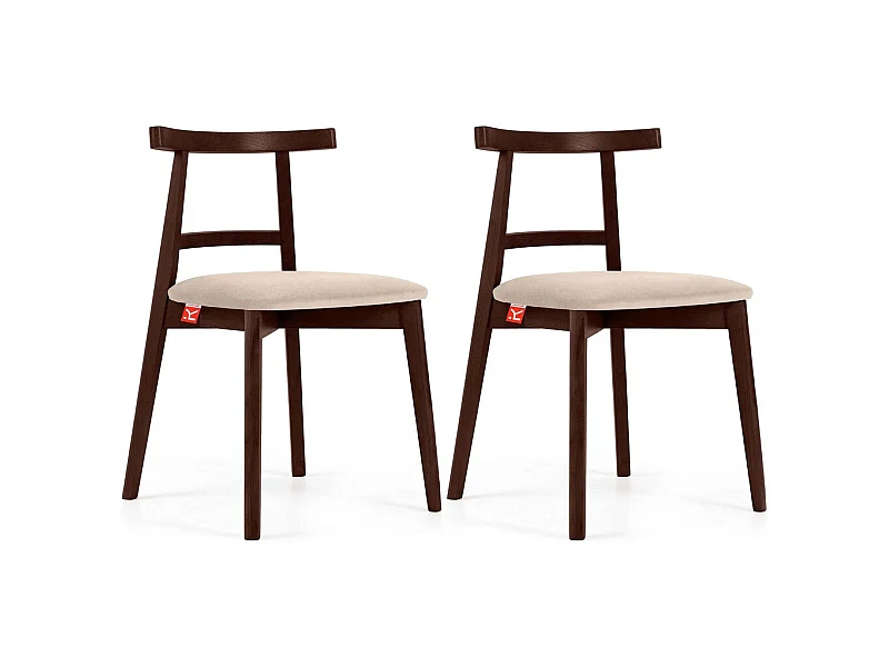 Chaises capitonnées VINIS (lot de 2)