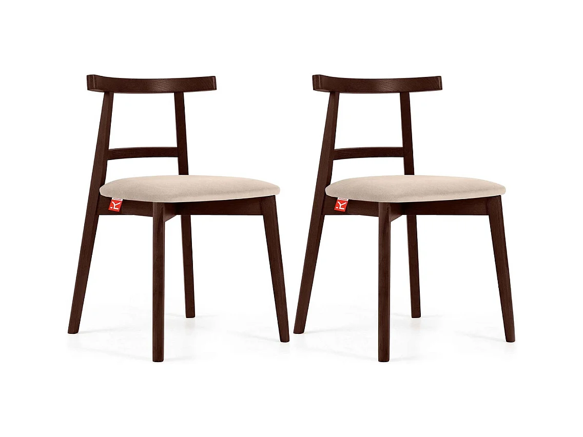 Chaises capitonnées VINIS (lot de 2)