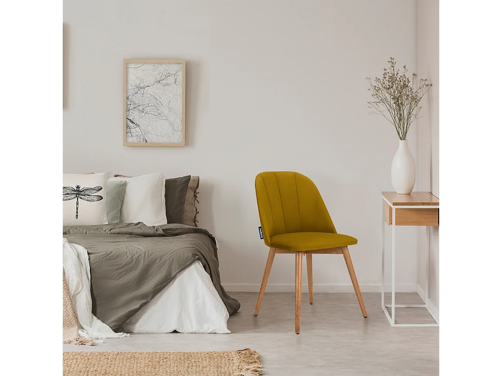 Chaises capitonnées BAKERI (lot de 2)