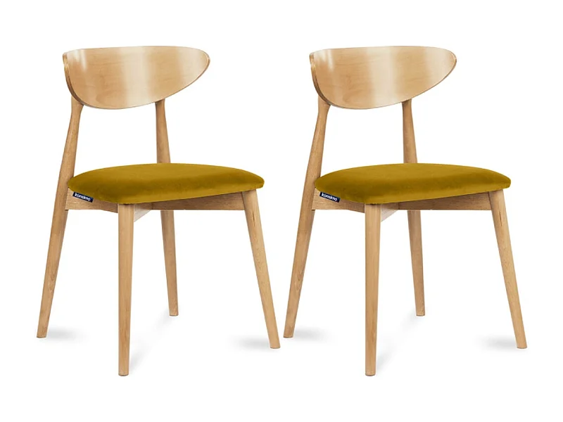 Chaise de salle à manger RABI (lot de 2)