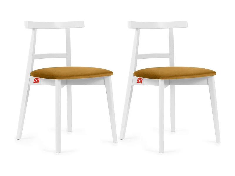 Chaises capitonnées VINIS (lot de 2)