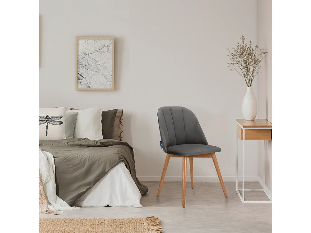 Chaises capitonnées BAKERI (lot de 2)