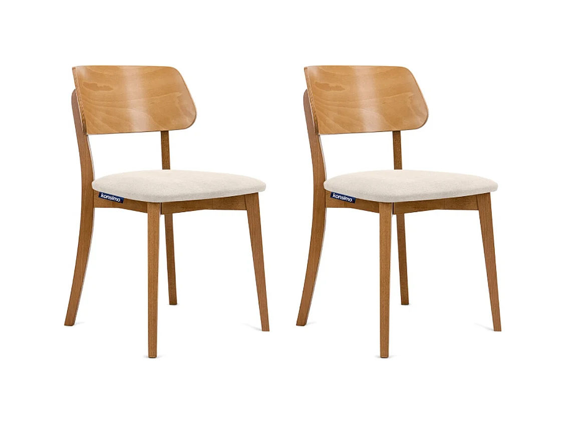 Chaises capitonnées VINIS (lot de 2)