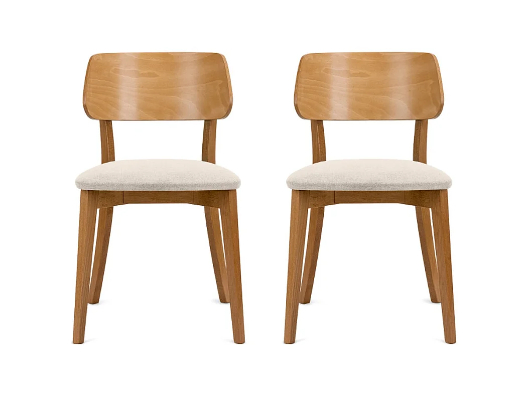 Chaises capitonnées VINIS (lot de 2)