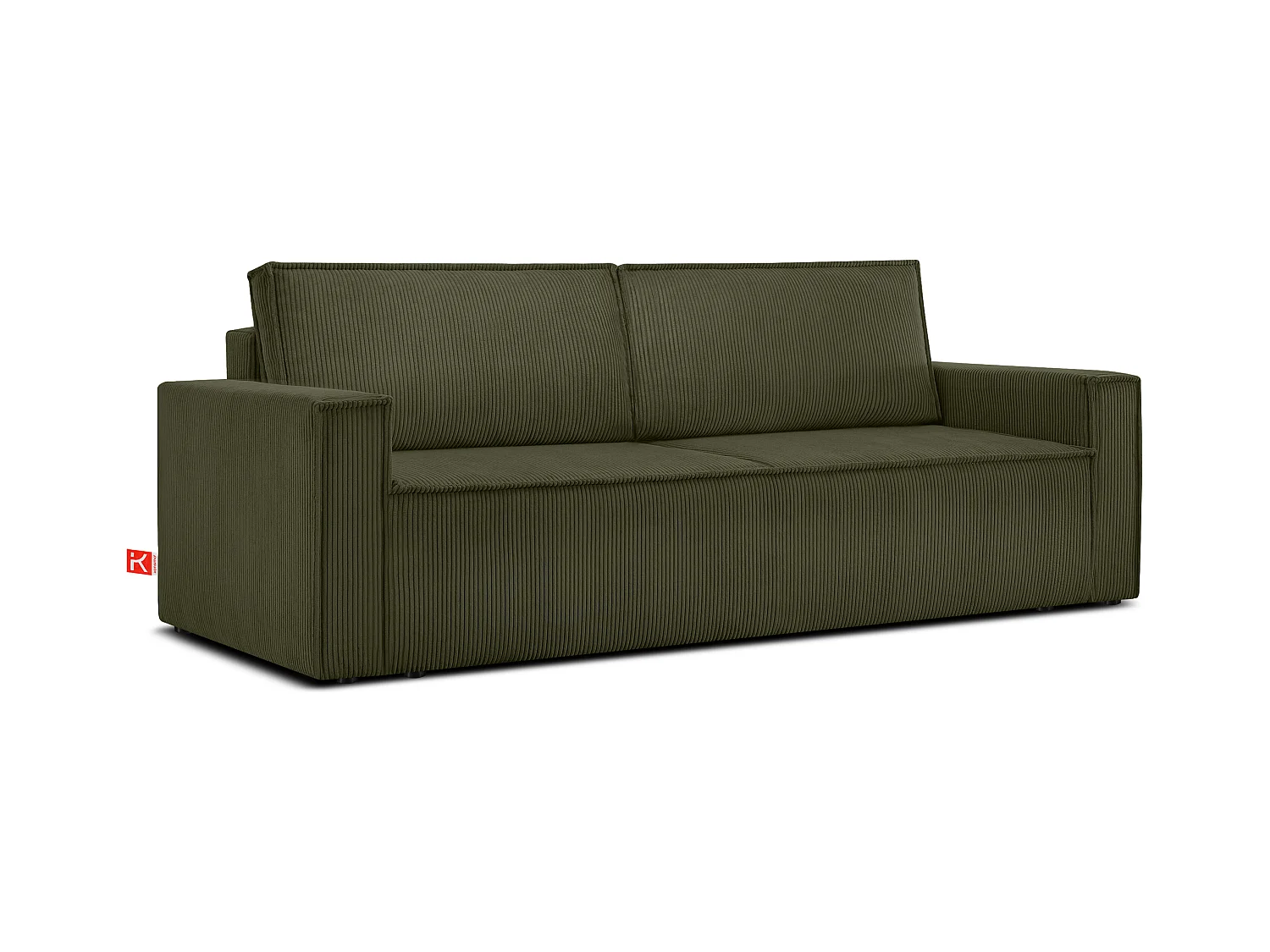 Canapé 3 places convertible - avec fonction couchage - avec coffre de rangement - Olivee - NAPI