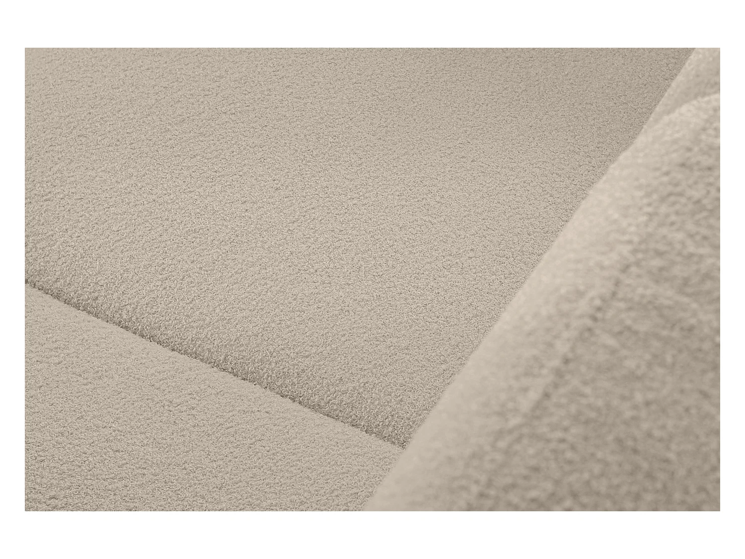 Canapé scandinave 3 places - Crème - TAGIO