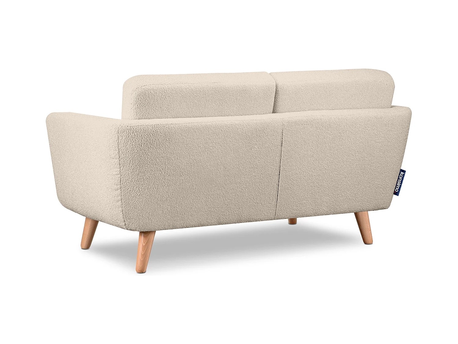 Canapé avec accoudoirs - Crème - TAGIO