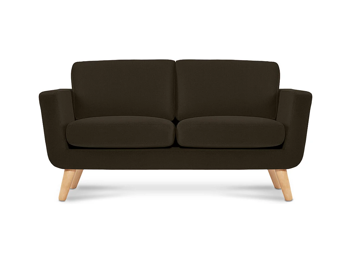 Canapé avec accoudoirs - Marron - TAGIO
