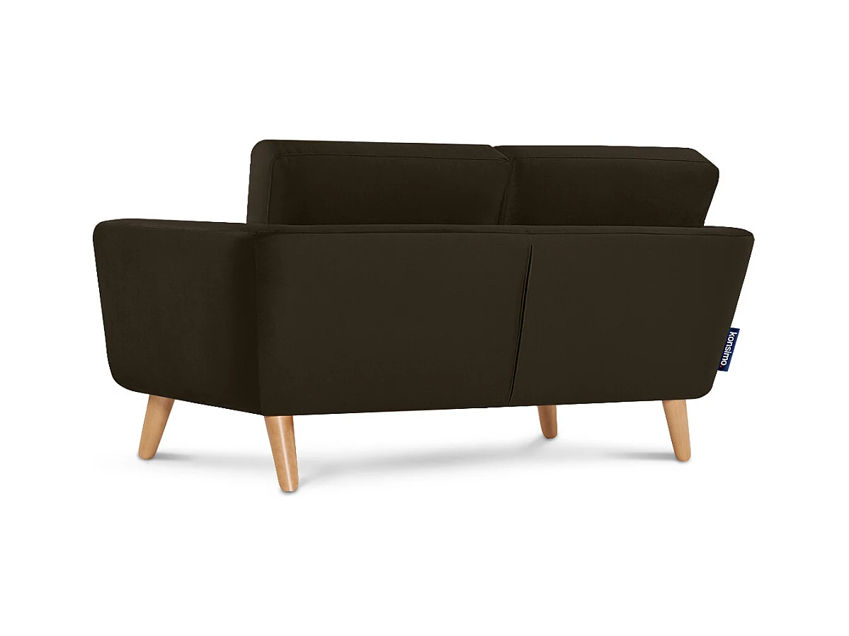 Canapé avec accoudoirs - Marron - TAGIO