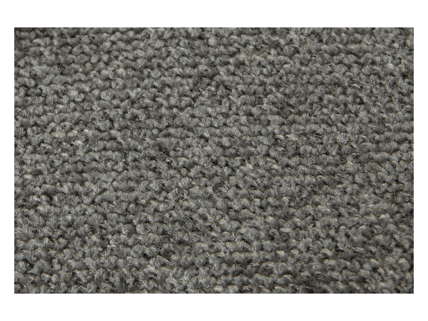 Canapé 2 places - Gris cendré - TAGIO