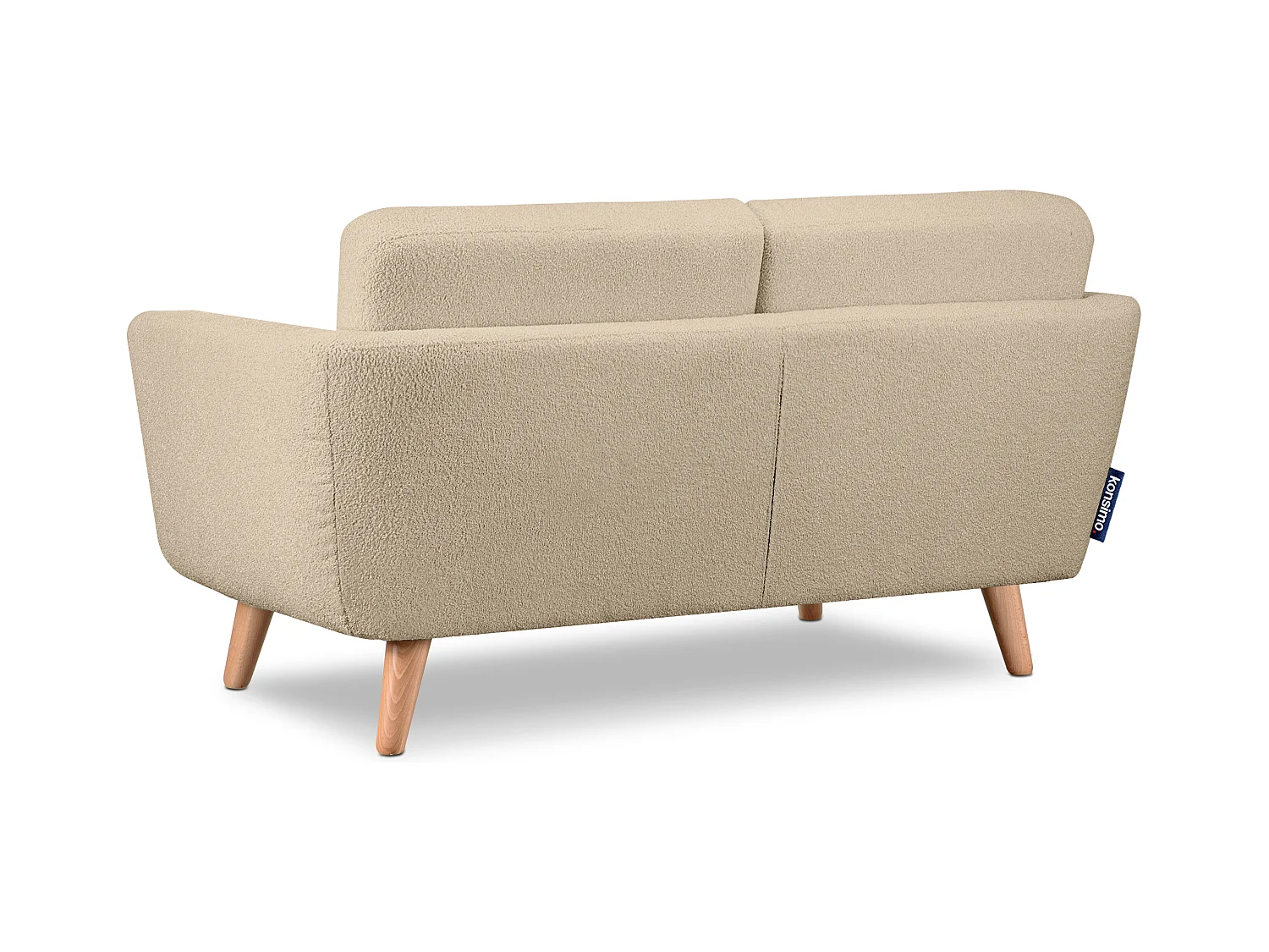 Canapé avec accoudoirs - Beige - TAGIO