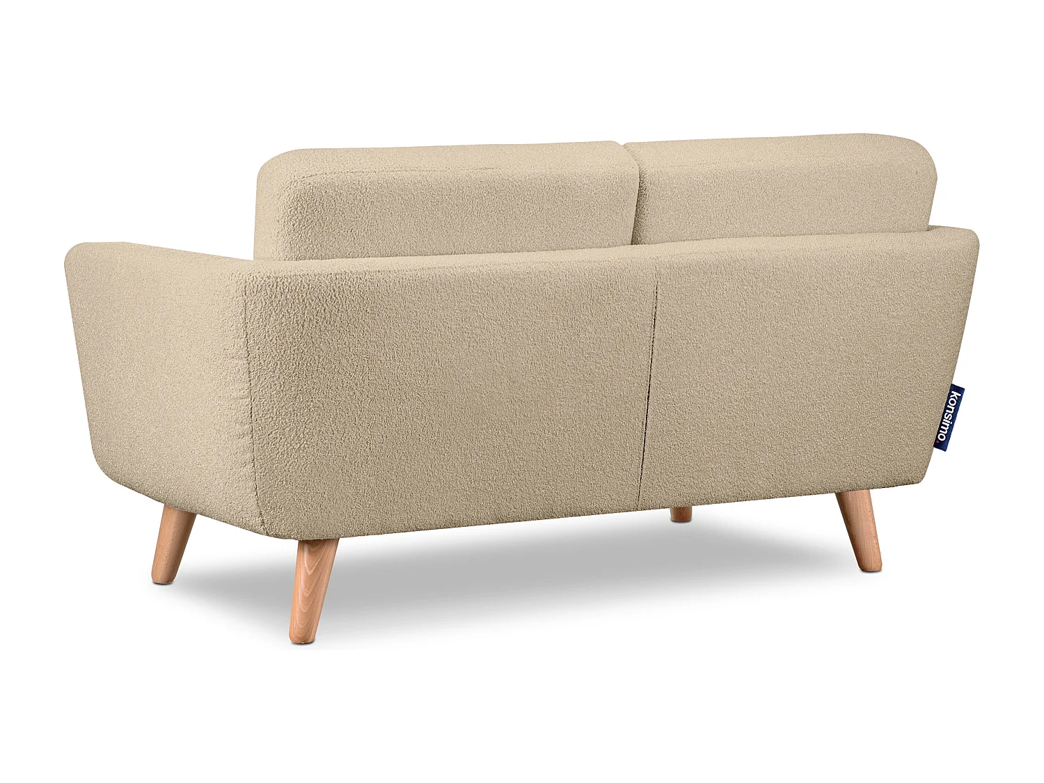 Canapé avec accoudoirs - Beige - TAGIO