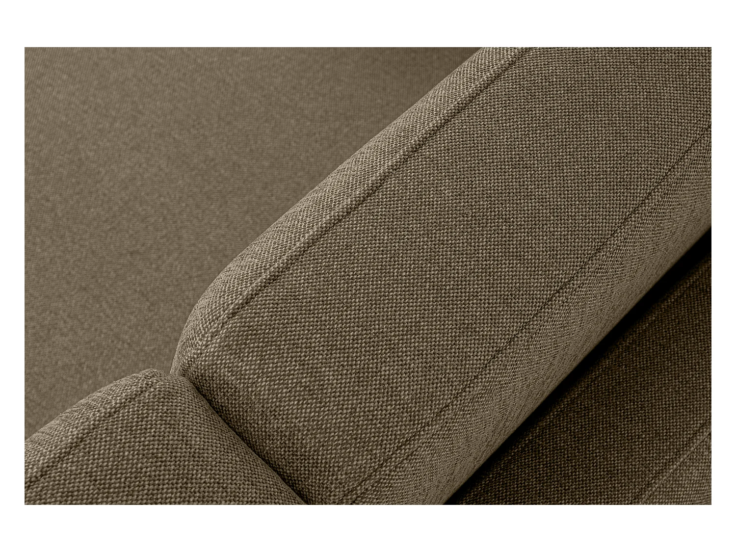 Canapé 2 places - Marron café/marron - TAGIO