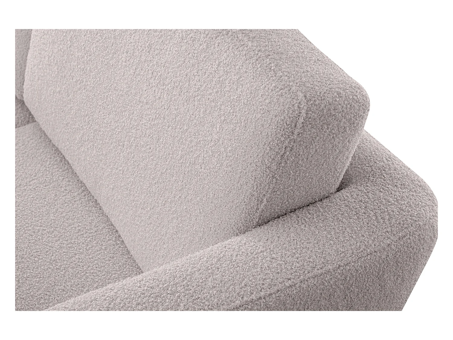 Canapé scandinave 3 places - Gris clair - TAGIO