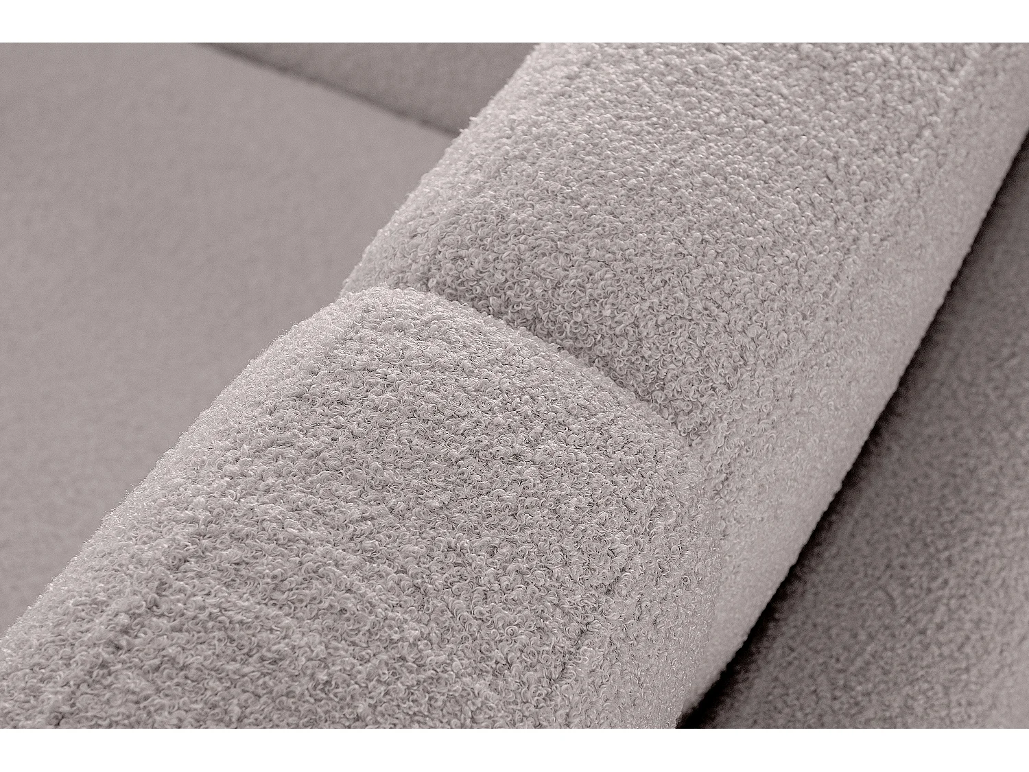 Canapé scandinave 3 places - Gris clair - TAGIO