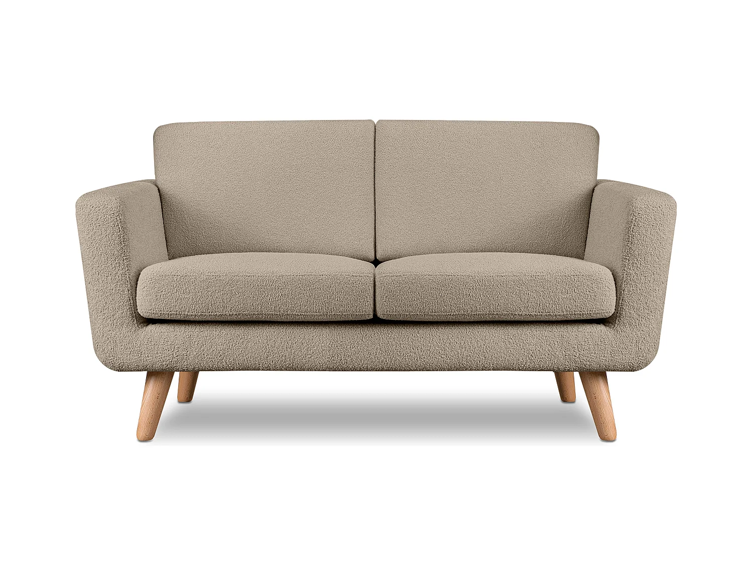 Canapé avec accoudoirs - Marron - TAGIO