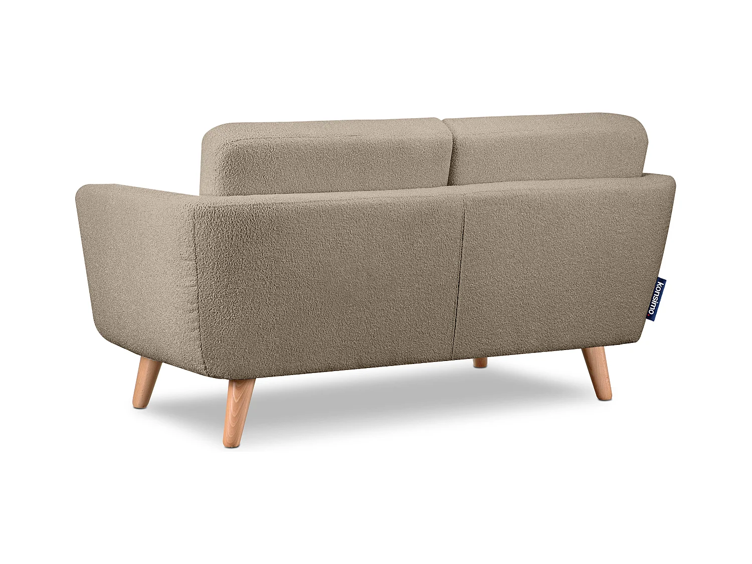 Canapé avec accoudoirs - Marron - TAGIO