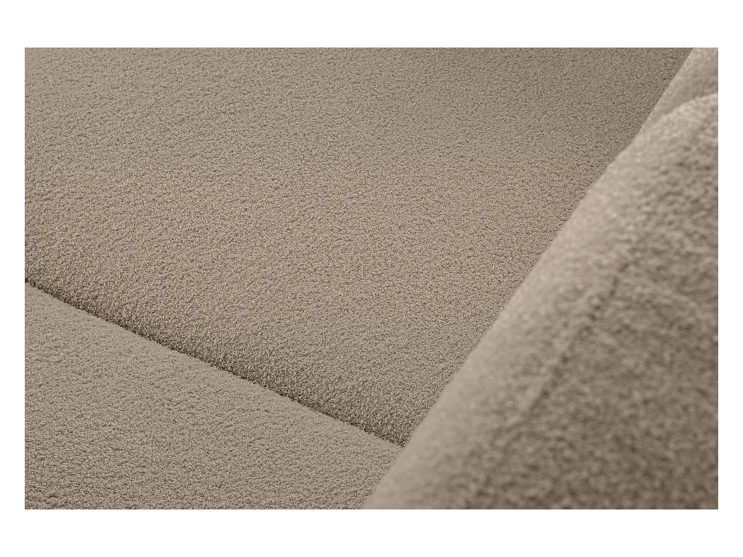 Canapé avec accoudoirs - Marron - TAGIO