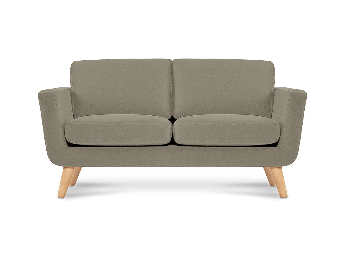 Canapé avec accoudoirs - Beige - TAGIO