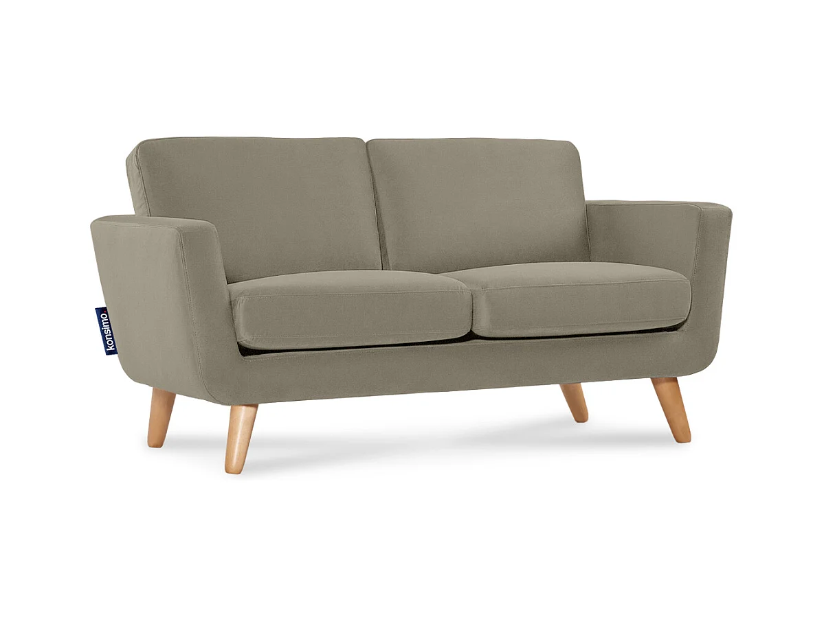 Canapé avec accoudoirs - Beige - TAGIO