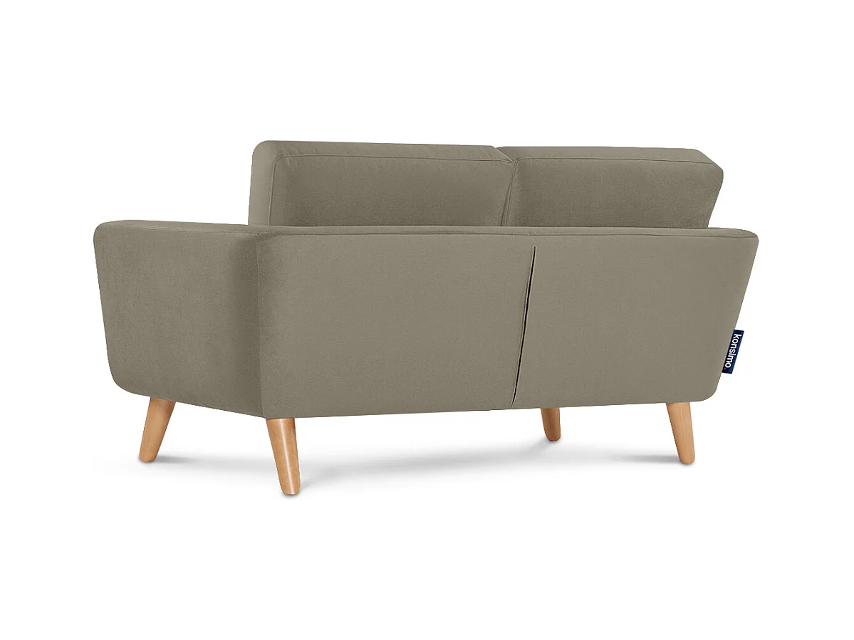 Canapé avec accoudoirs - Beige - TAGIO