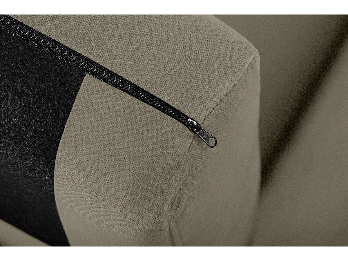 Canapé avec accoudoirs - Beige - TAGIO