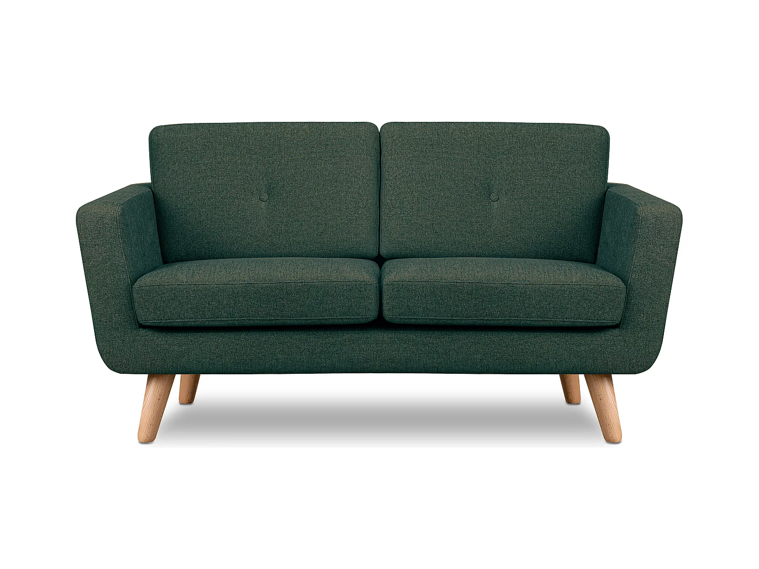 Canapé 2 personnes - Bleu marine - TAGIO