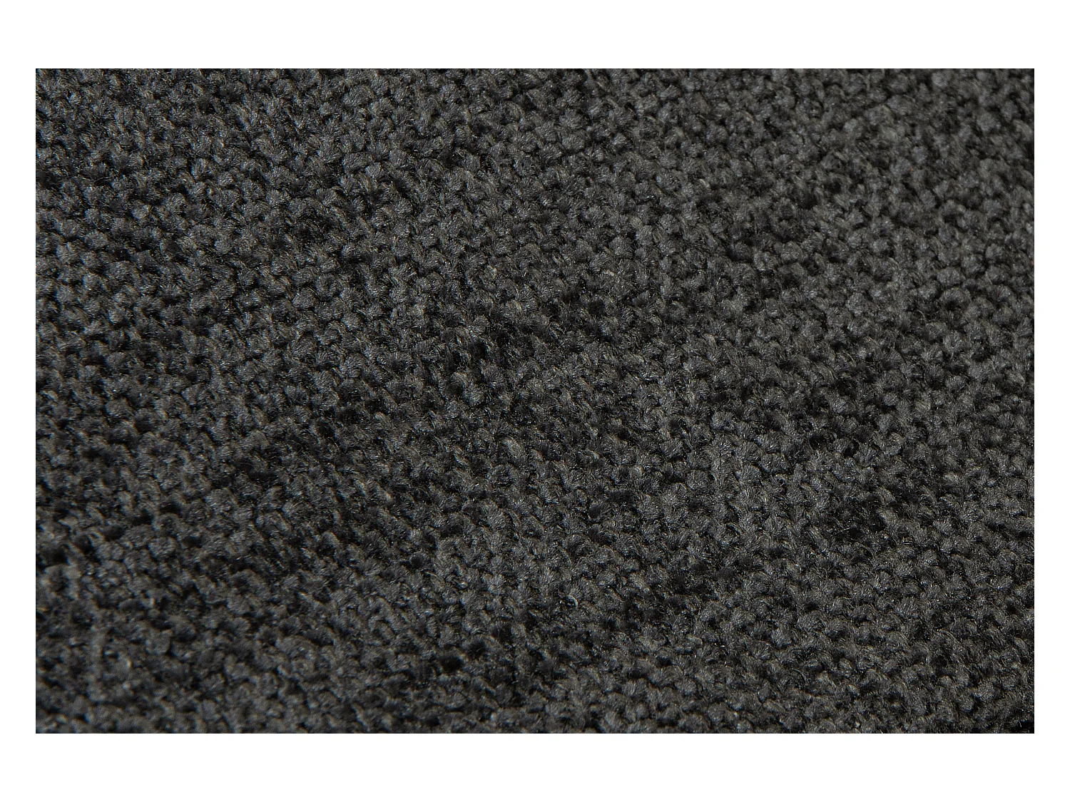 Canapé 2 personnes - Graphite/Brun - TAGIO