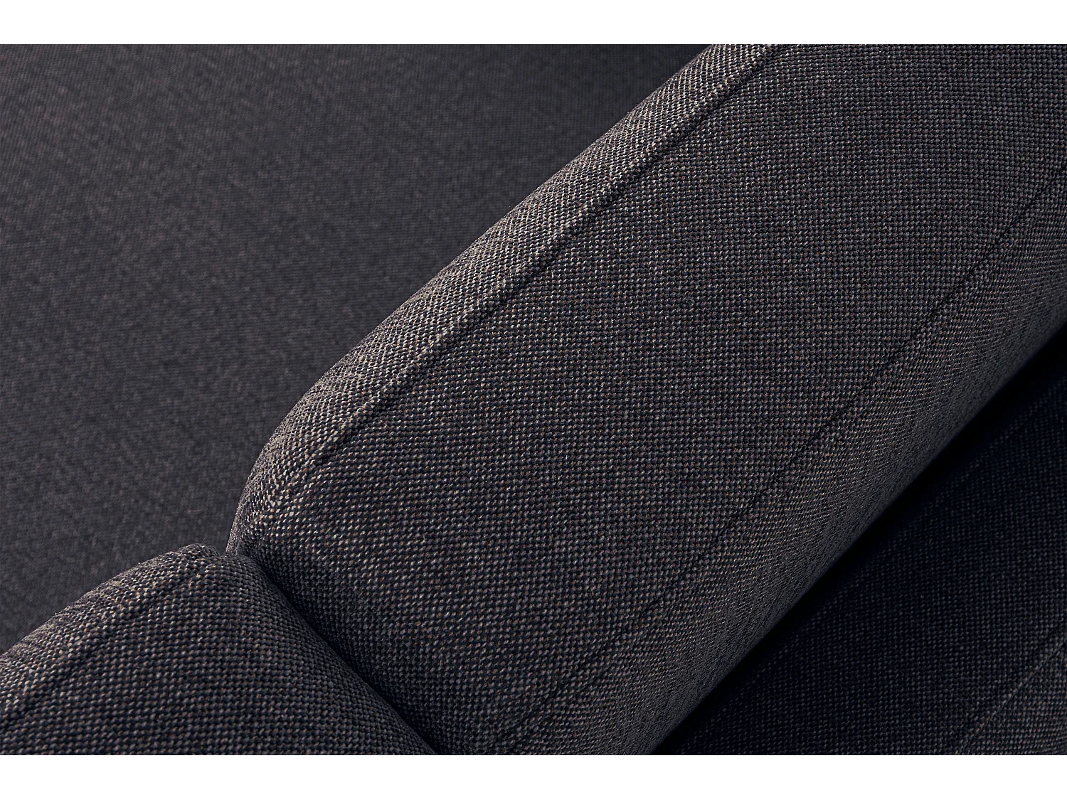 Canapé 2 personnes - Marron gris - TAGIO