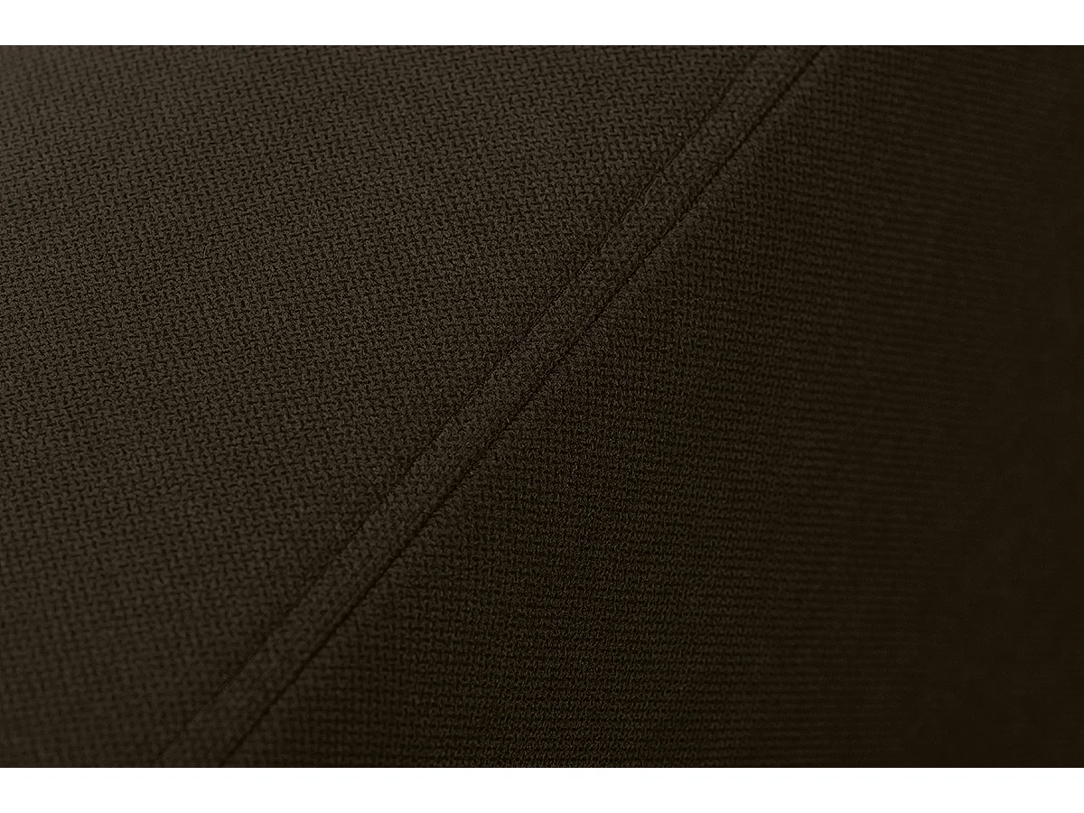 Fauteuil scandinave - pieds en bois massif - marron - TAGIO