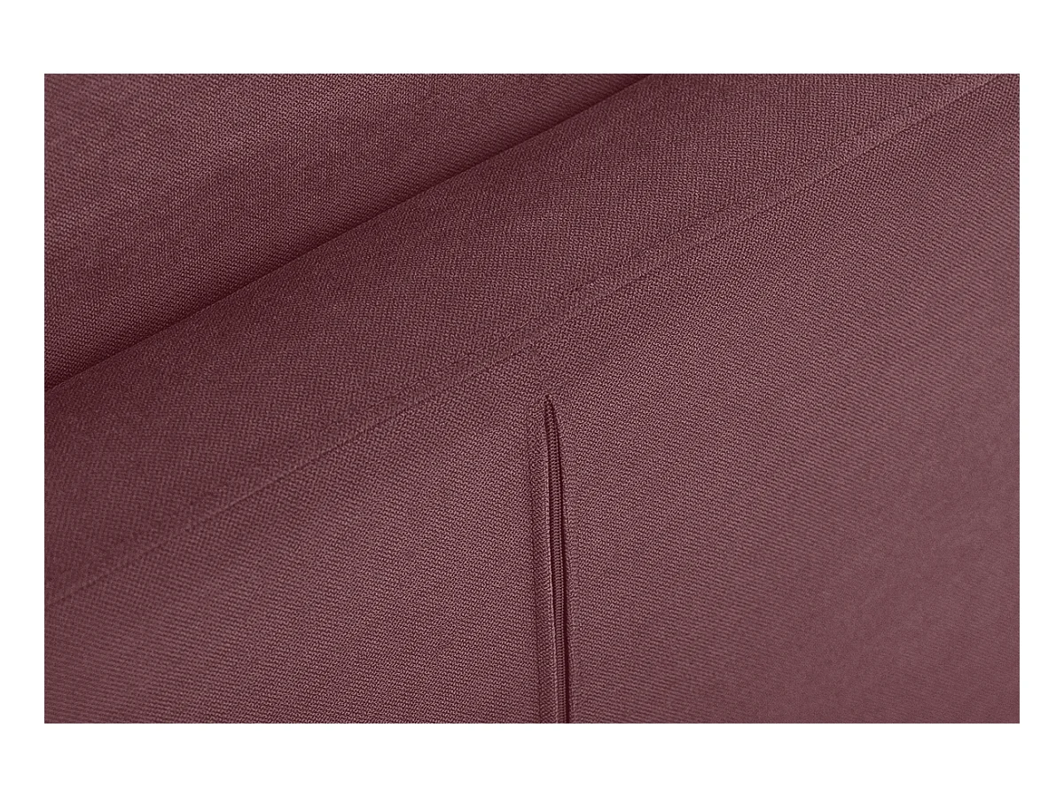 Fauteuil scandinave - pieds en bois massif - rose - TAGIO