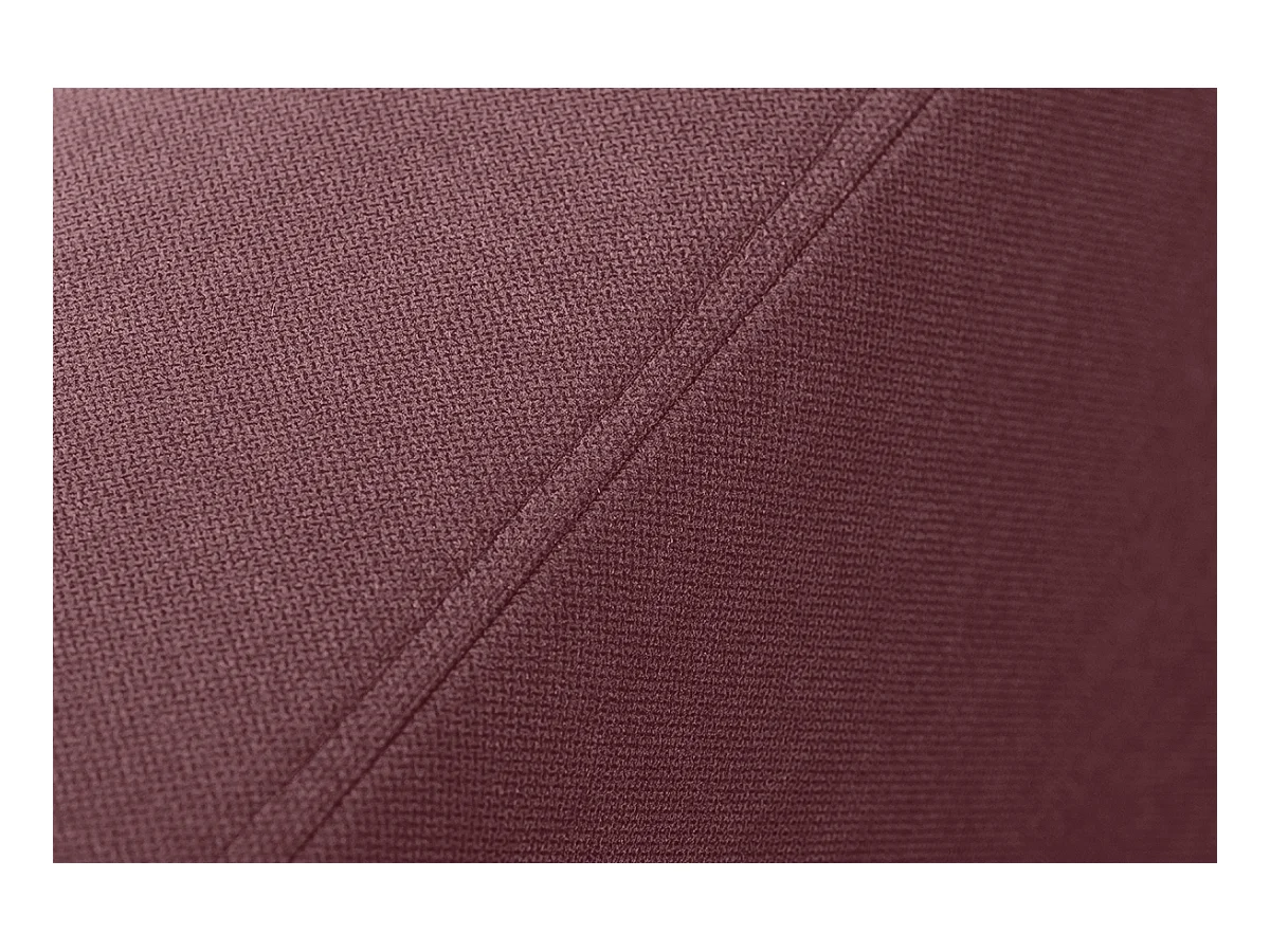 Fauteuil scandinave - pieds en bois massif - rose - TAGIO